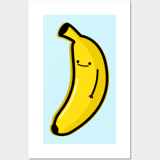 Happy Banana Posters and Art